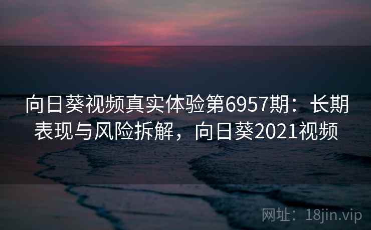 向日葵视频真实体验第6957期：长期表现与风险拆解，向日葵2021视频