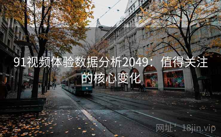 91视频体验数据分析2049：值得关注的核心变化