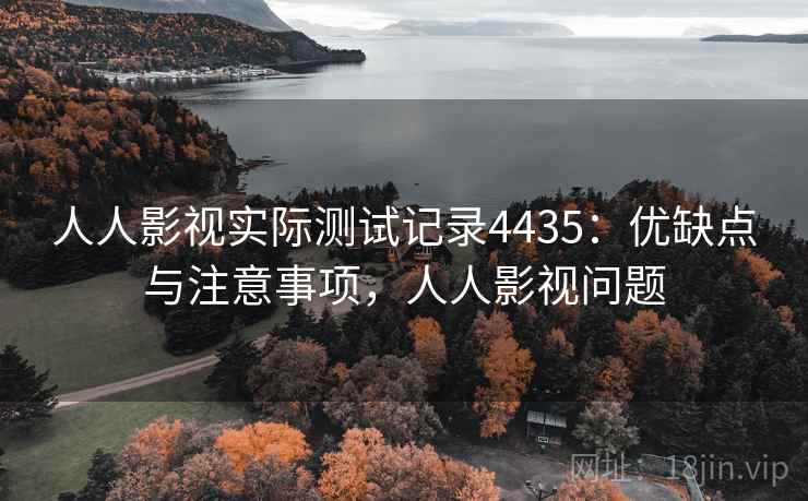 人人影视实际测试记录4435：优缺点与注意事项，人人影视问题